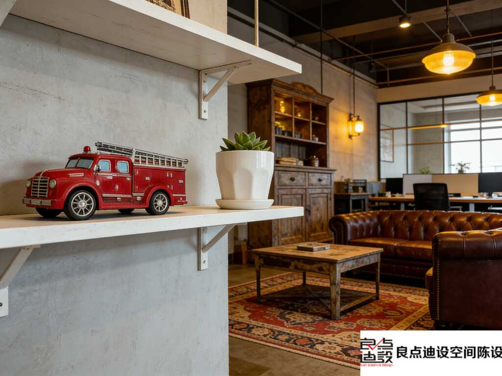 🔥工业风办公室软装太绝了!旧物改造+绿植秒变网红打卡地